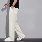 Pantaloni estivi in tessuto leggero e confortevole per uomo: casual da jogging e traspiranti - StepByStepNow