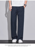 Pantaloni estivi in tessuto leggero e confortevole per uomo: casual da jogging e traspiranti - StepByStepNow