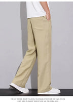 Pantaloni estivi in tessuto leggero e confortevole per uomo: casual da jogging e traspiranti - StepByStepNow