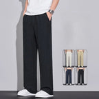 Pantaloni estivi in tessuto leggero e confortevole per uomo: casual da jogging e traspiranti - StepByStepNow