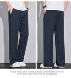Pantaloni estivi in tessuto leggero e confortevole per uomo: casual da jogging e traspiranti - StepByStepNow