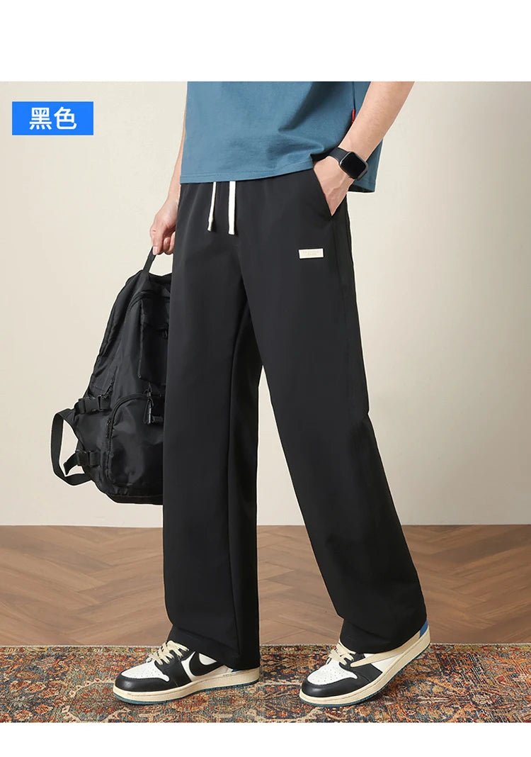 Pantaloni da uomo casual, traspiranti e veloci, ideali per attività all'aperto - StepByStepNow