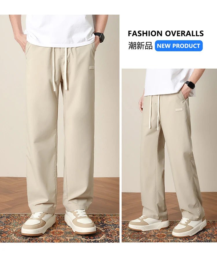 Pantaloni da uomo casual, traspiranti e veloci, ideali per attività all'aperto - StepByStepNow