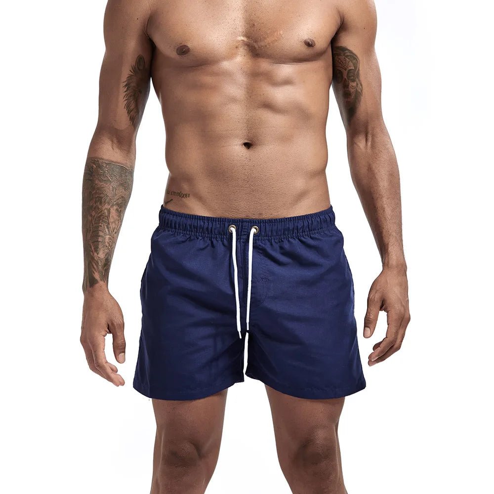 Swimsuits Man 2025 Summer Beach Shorts Mesh Lined Swimwear Board Shorts Male Men's Swimming Trunks Bathing Suit Sports Clothes - StepByStepNow