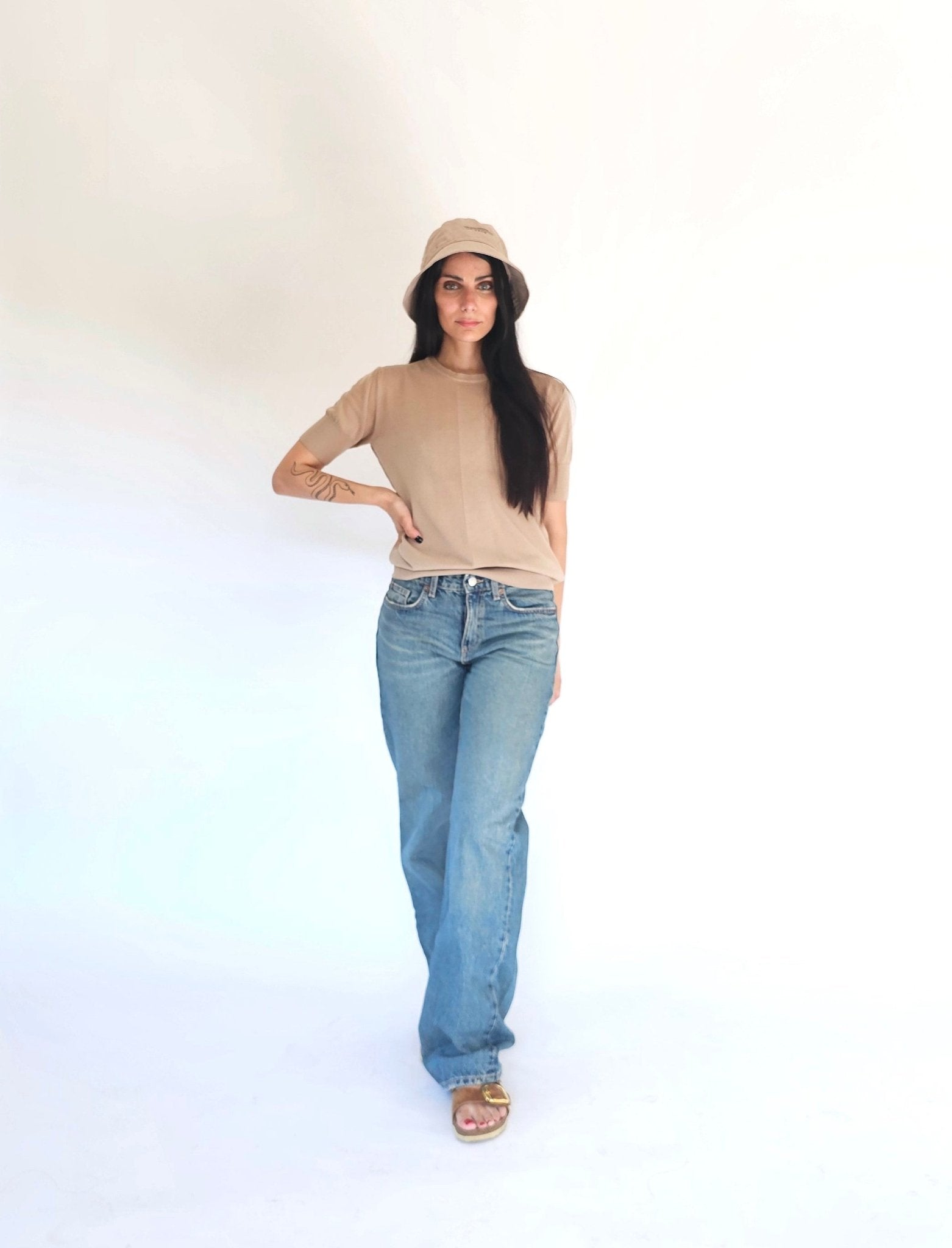 T-shirt in Maglia di Cotone - Emma - StepByStep