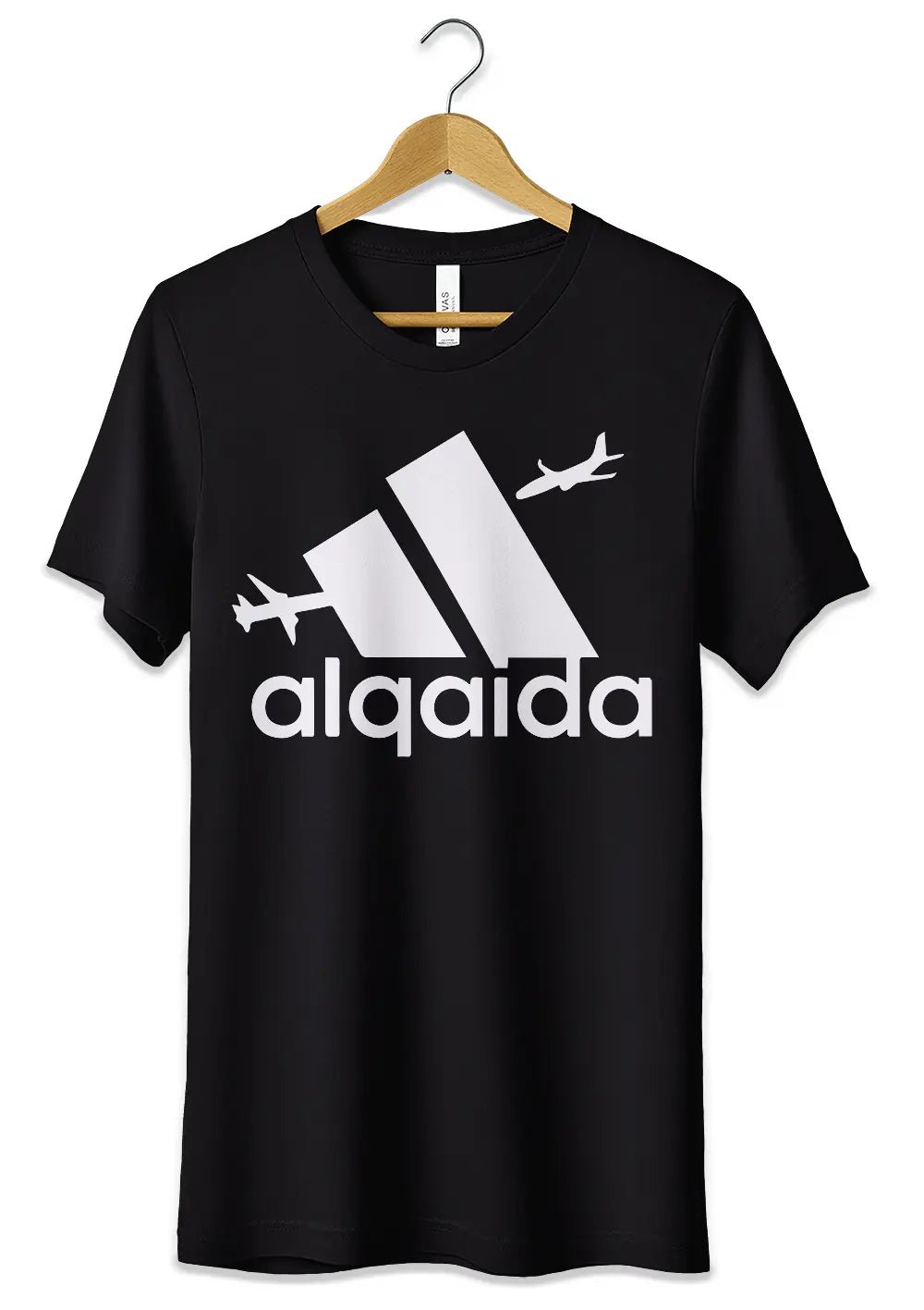 T-Shirt Maglietta Alqaida Meme Al Qaeda Fake Adidas Divertente - StepByStep