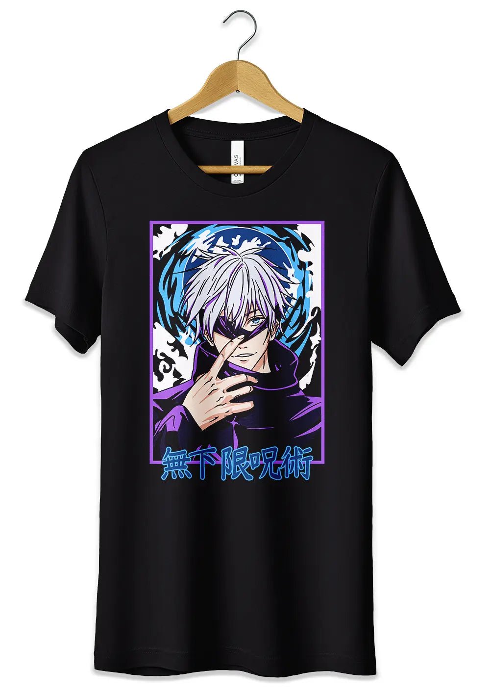 T-Shirt Maglietta Anime Jujutsu Kaisen Satoru Gojo - StepByStep