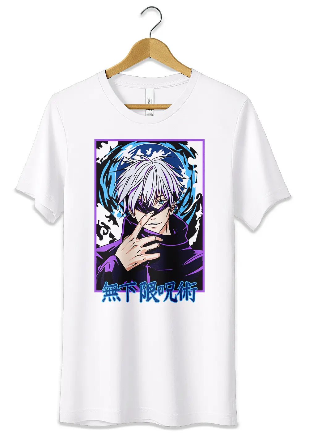T-Shirt Maglietta Anime Jujutsu Kaisen Satoru Gojo - StepByStep