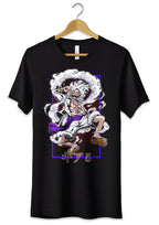 T-Shirt Maglietta Anime Monkey D Luffy Rubber Gear 5 One Piece - StepByStep