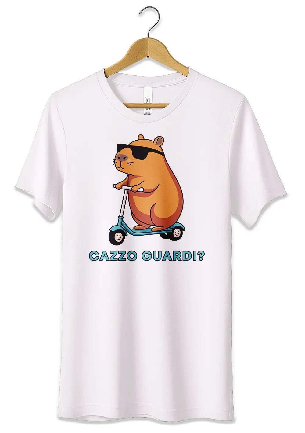 T-Shirt Maglietta Cazzo Guardi? Frase Divertente Meme - StepByStep
