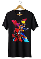 T-Shirt Maglietta Deadpool e Wolverine Film Supereroi - StepByStep