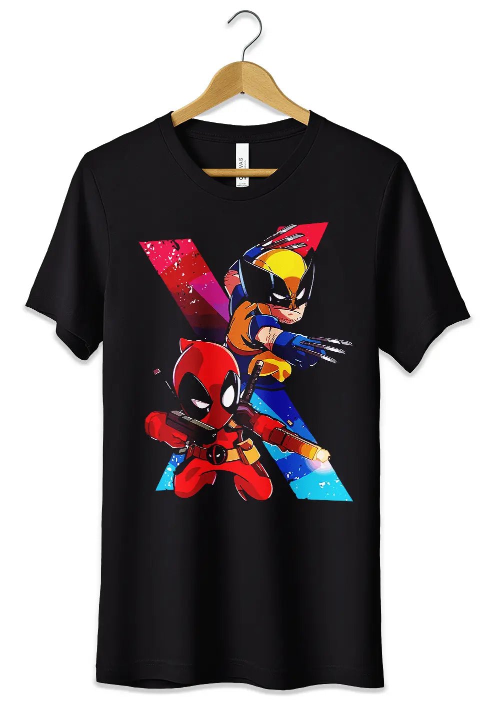 T-Shirt Maglietta Deadpool e Wolverine Film Supereroi - StepByStep
