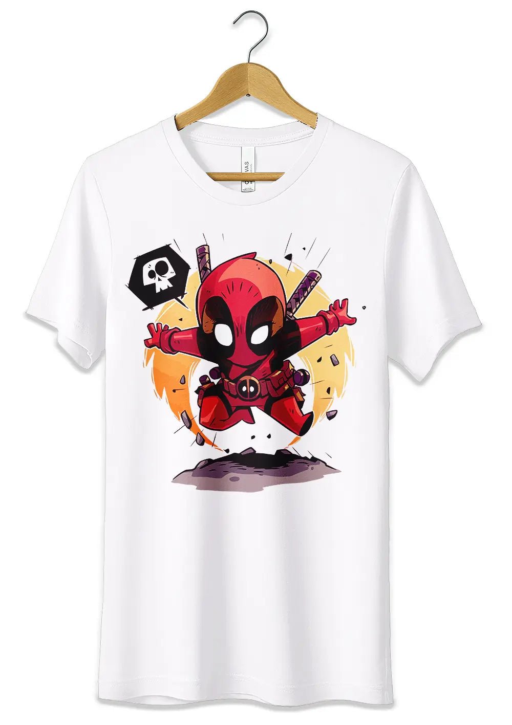 T-Shirt Maglietta Deadpool Supereroi - StepByStep