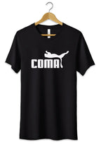 T-Shirt Maglietta Divertente Coma Logo Fake Puma Ironico - StepByStep