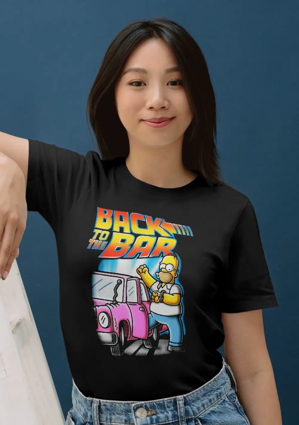 T-Shirt Maglietta Homer Simpson Back to the bar - StepByStep