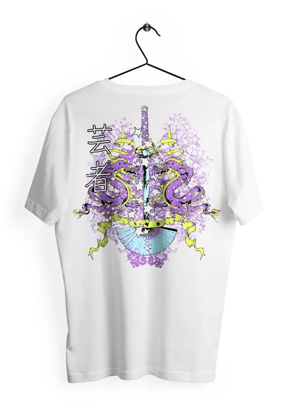 T-Shirt Maglietta Katana Dragoni Japan Urban Style - StepByStep