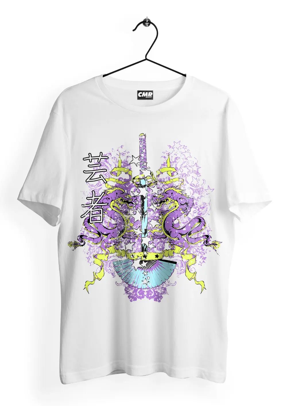 T-Shirt Maglietta Katana Dragoni Japan Urban Style - StepByStep