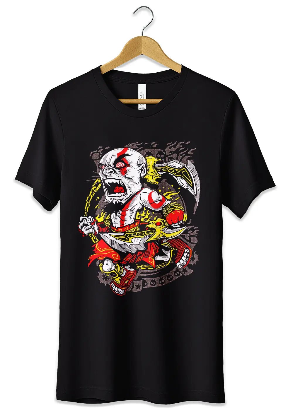 T-Shirt Maglietta Kratos Jigsaw Style - StepByStep