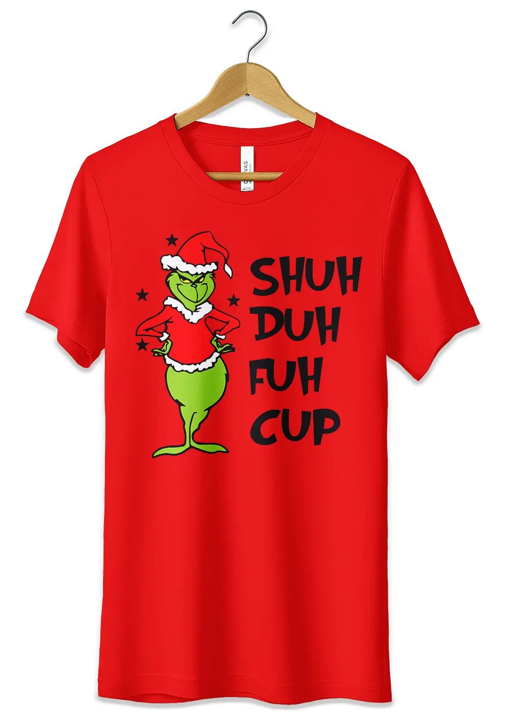 T-Shirt Maglietta Rossa il Grinch Urban Christmass Style - StepByStep