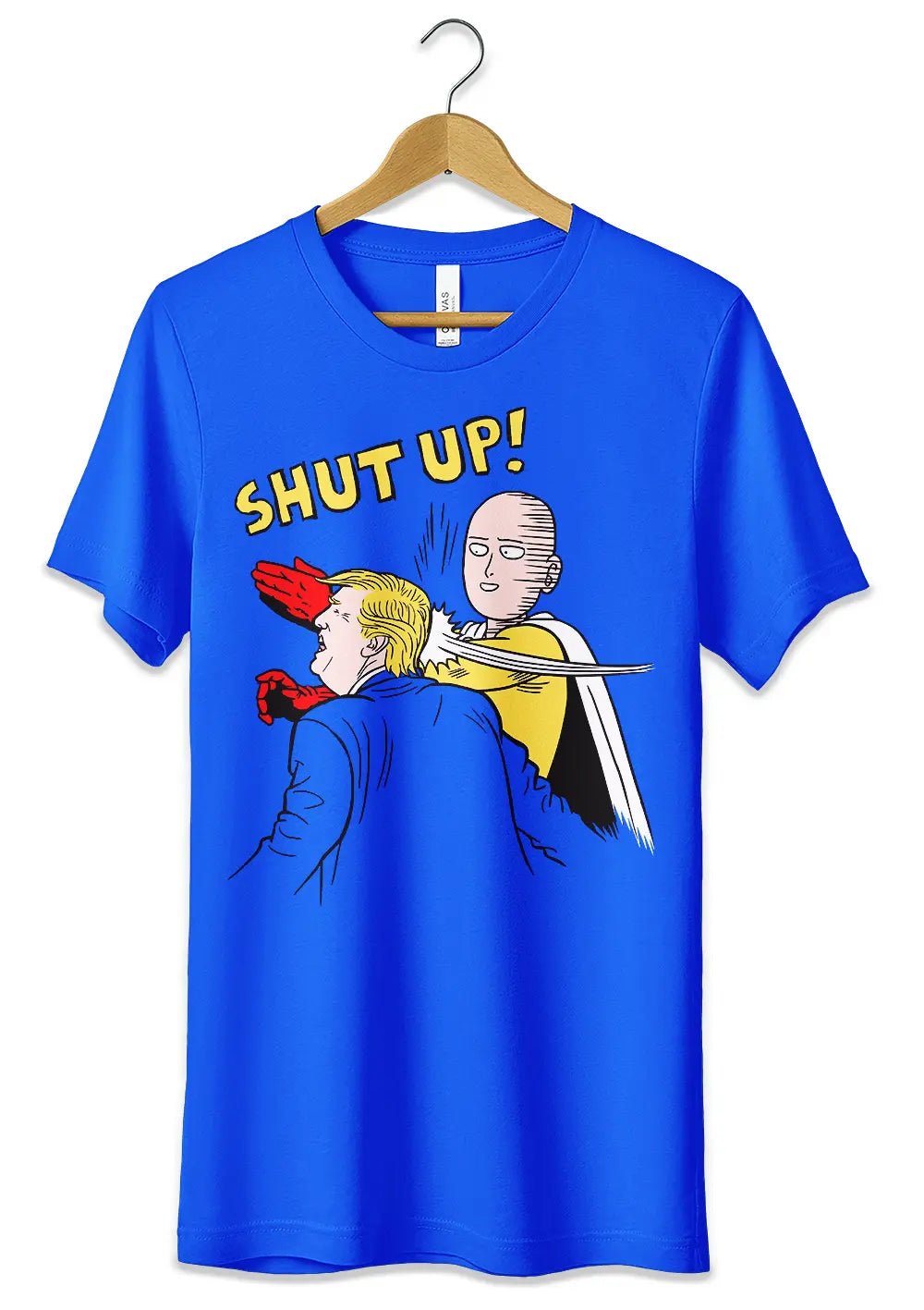 T-Shirt Maglietta Saitama vs Trump One Punch Man - StepByStep