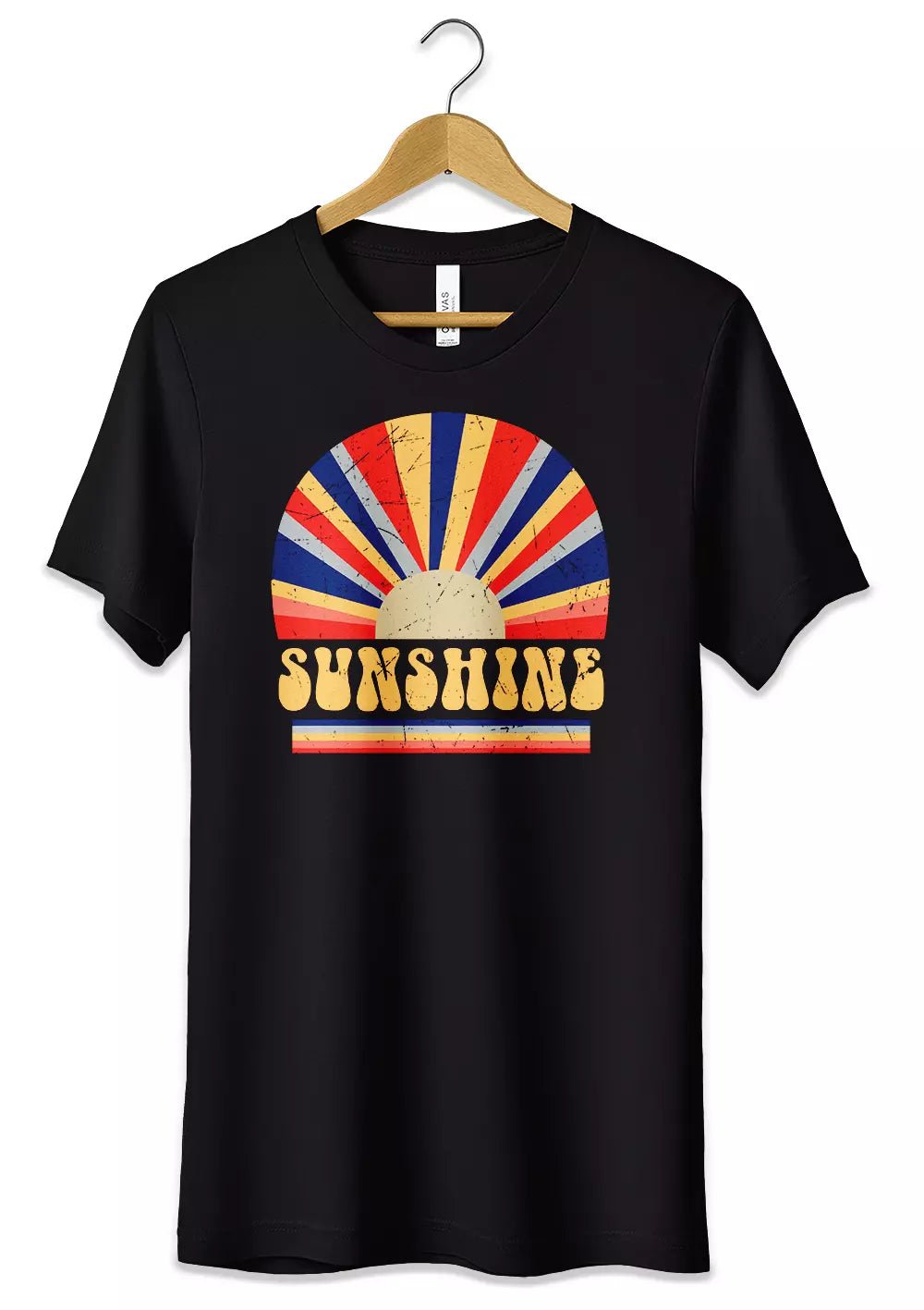 T-Shirt Maglietta Sunshine Retro Vintage Style - StepByStep