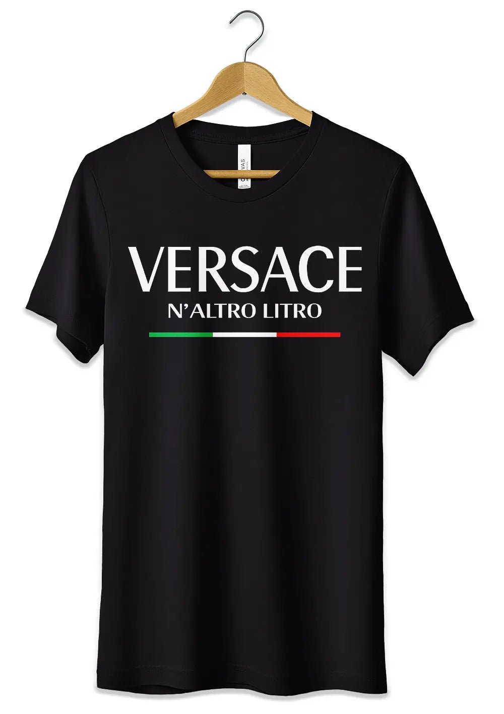 T-Shirt Maglietta Versace N'Altro Litro Parodia Divertente - StepByStep