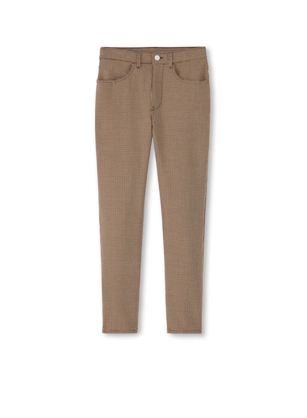Tapered Plaid Pant (Khaki Multi) - StepByStep