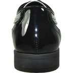 "Telford" Black and White Vangelo Tuxedo Shoes - StepByStep