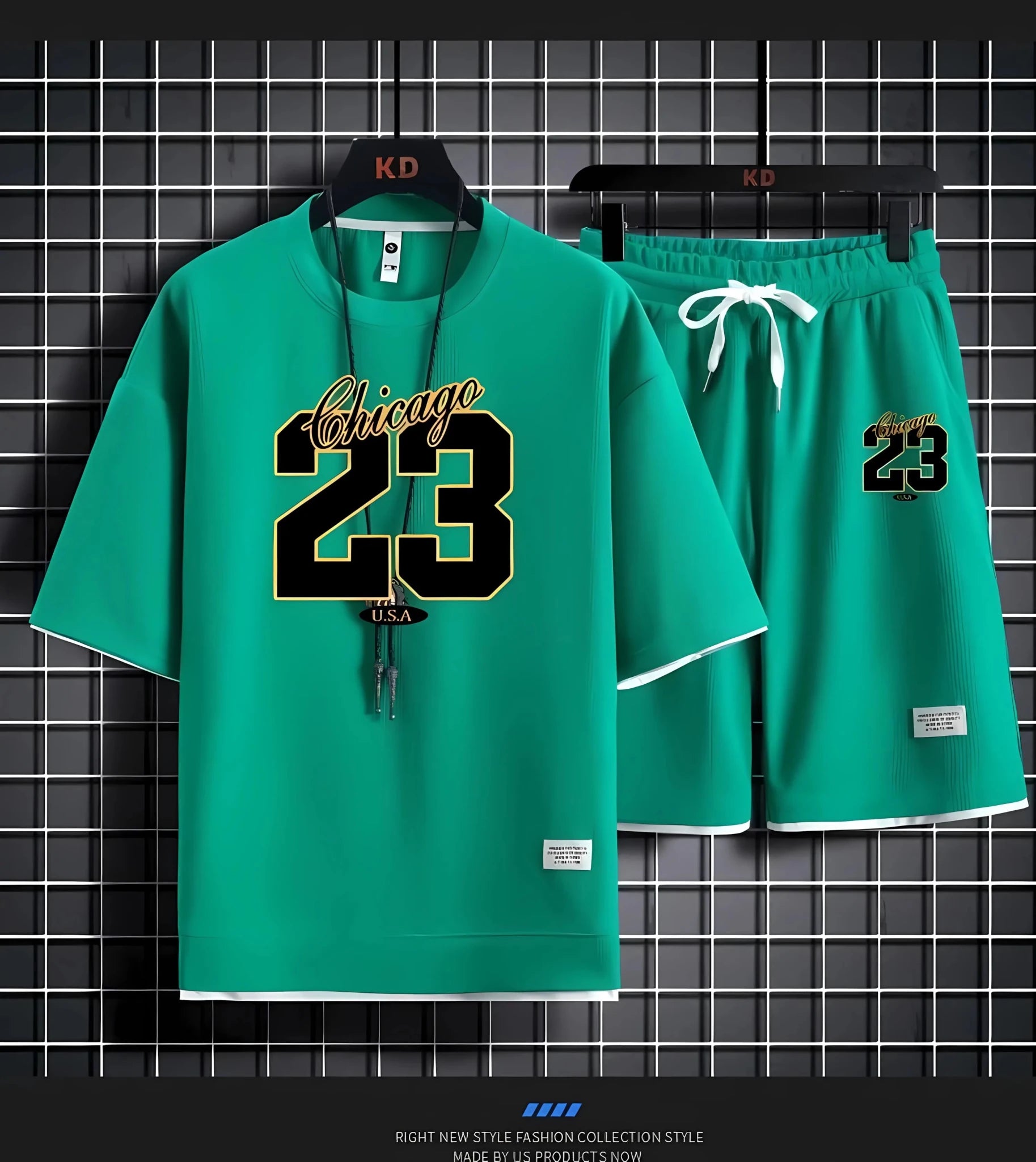 The 2025 summer new men's set features street fashion casual comfort softness breathability and 3D digital pattern printing - StepByStepNow