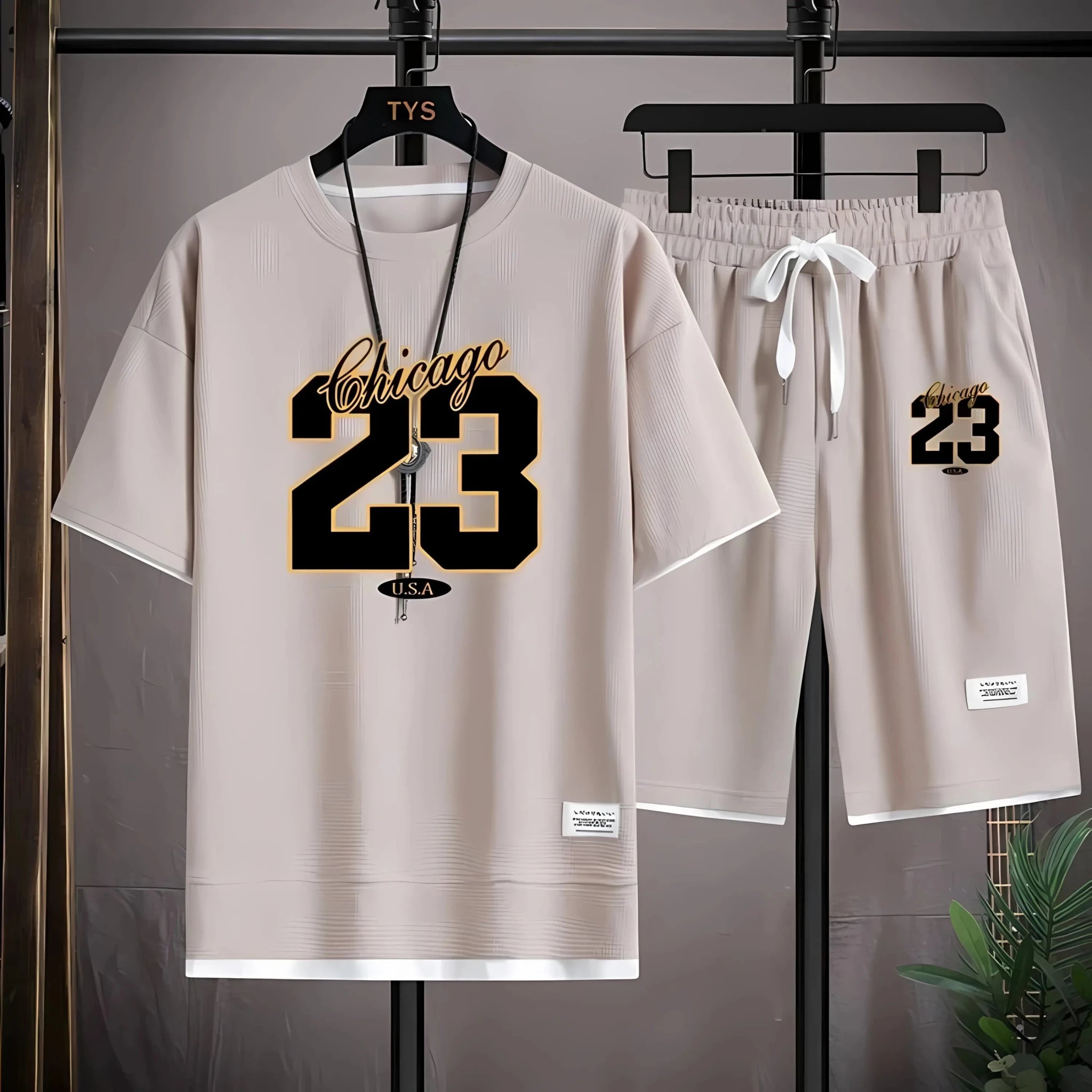 The 2025 summer new men's set features street fashion casual comfort softness breathability and 3D digital pattern printing - StepByStepNow