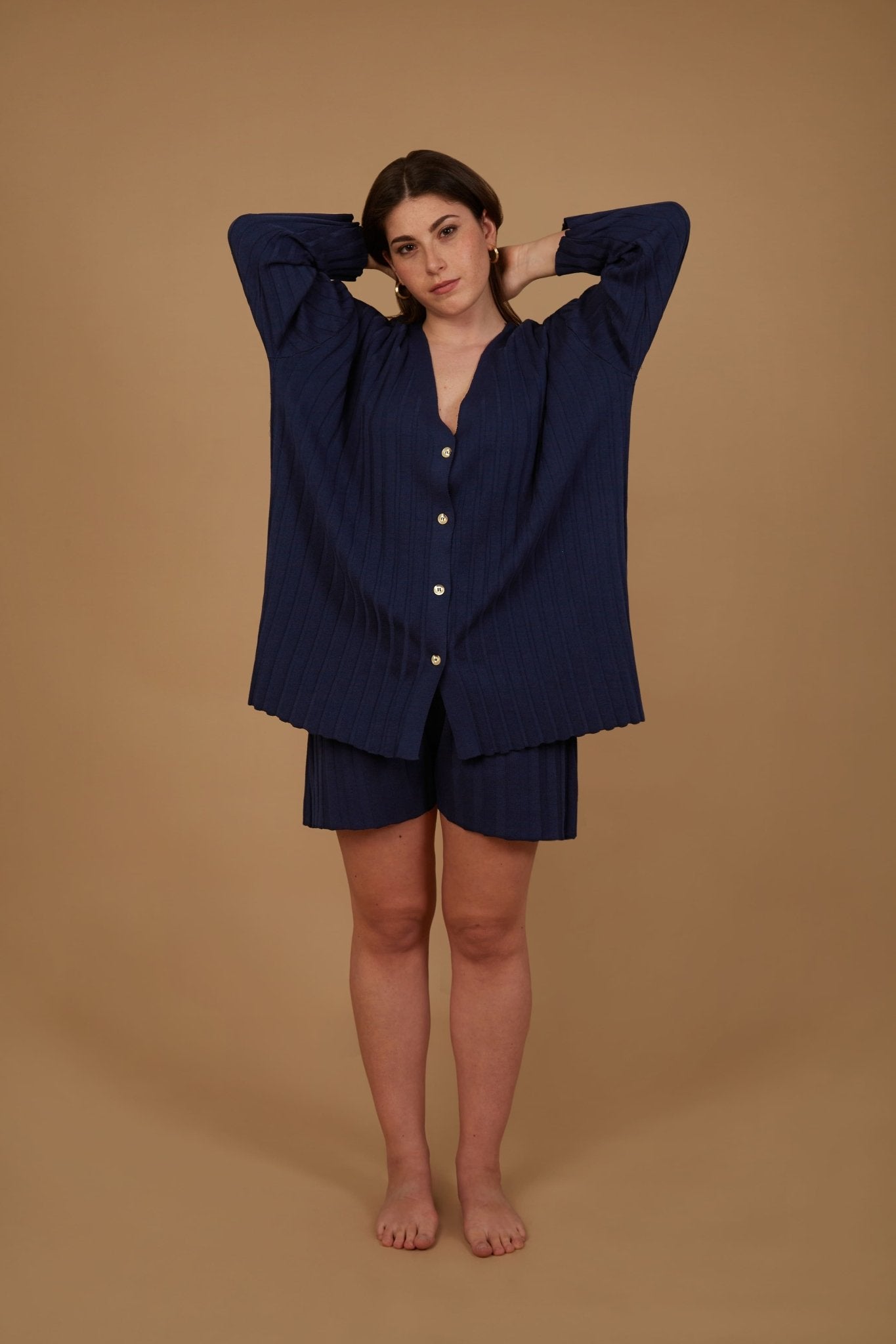The Ophra Cardigan - Blu Royal - StepByStep