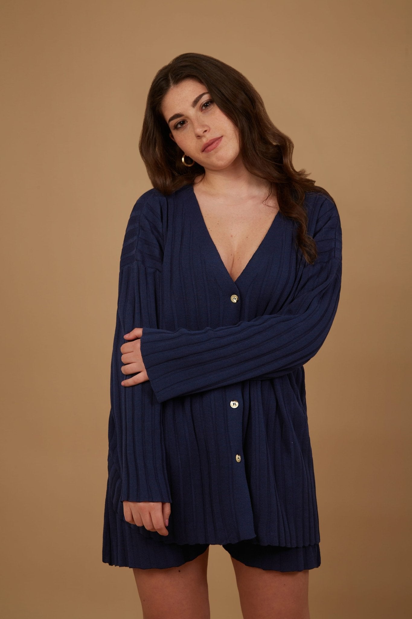 The Ophra Cardigan - Blu Royal - StepByStep