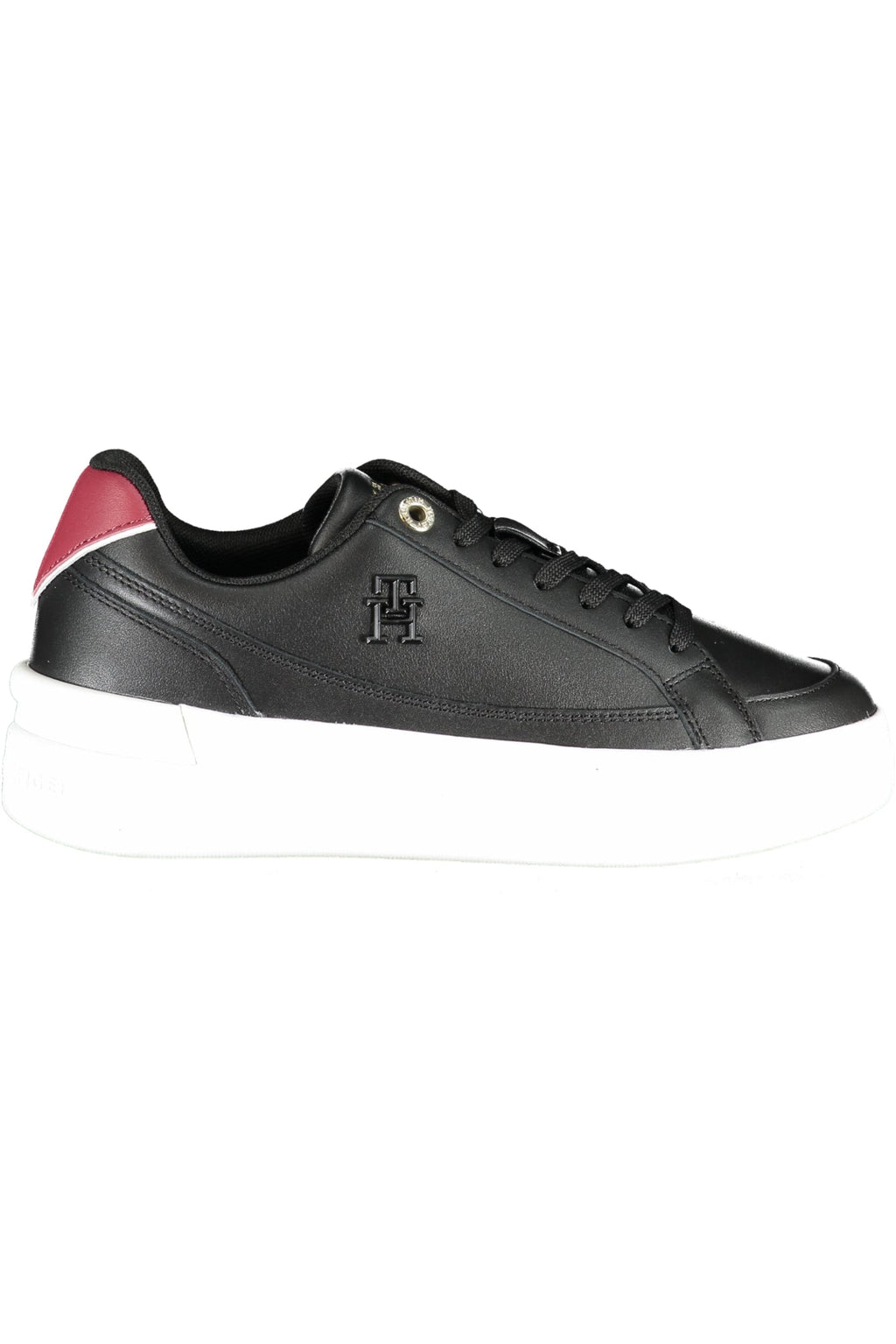 TOMMY HILFIGER BLACK WOMEN'S SPORTS SHOES - StepByStep