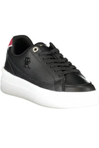 TOMMY HILFIGER BLACK WOMEN'S SPORTS SHOES - StepByStep