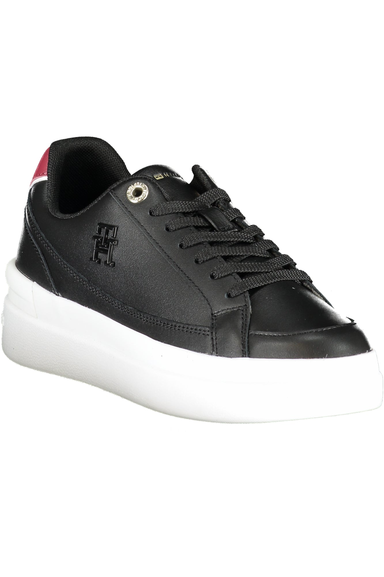 TOMMY HILFIGER BLACK WOMEN'S SPORTS SHOES - StepByStep