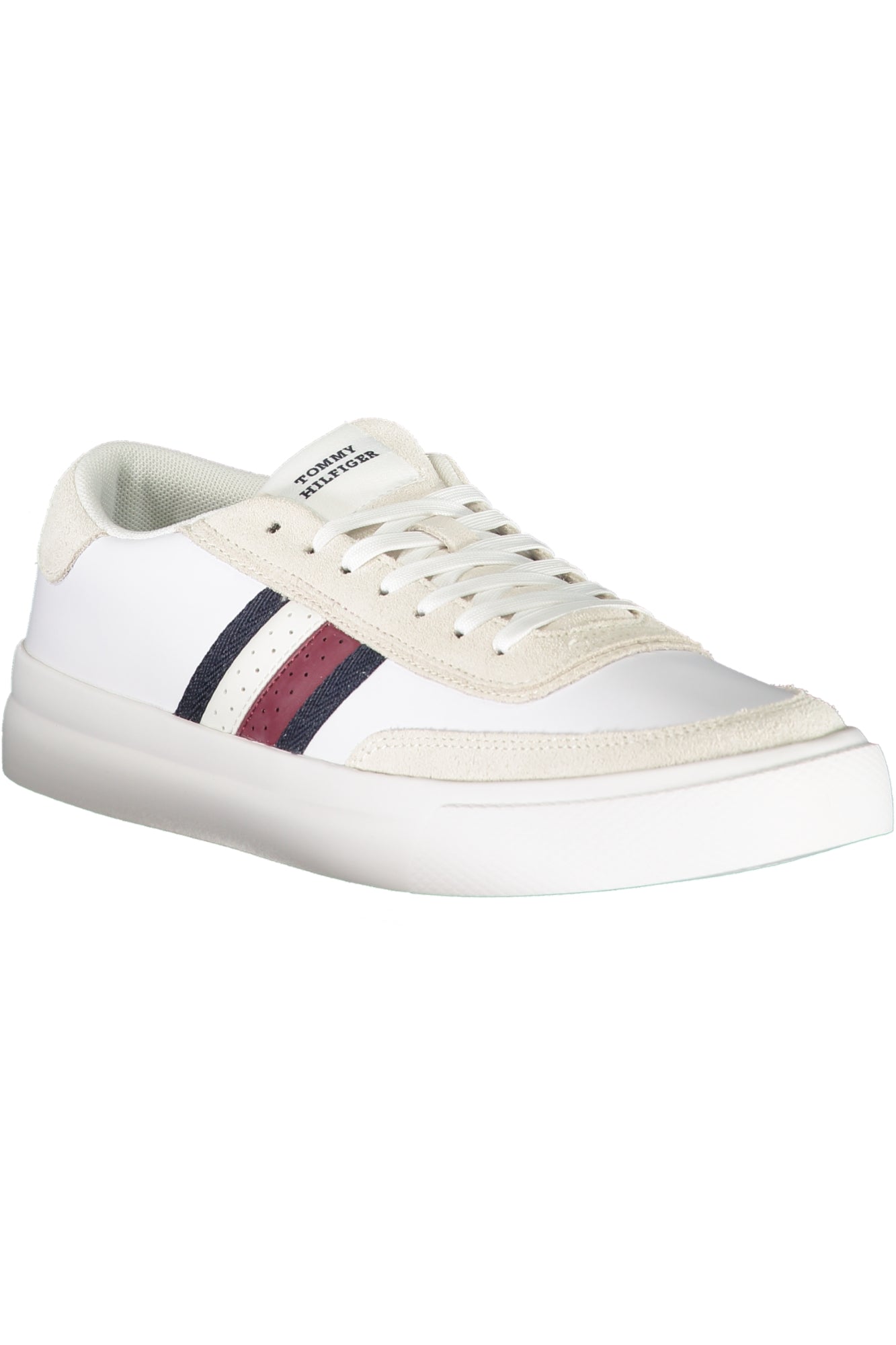 TOMMY HILFIGER MEN'S WHITE SPORTS SHOES - StepByStep