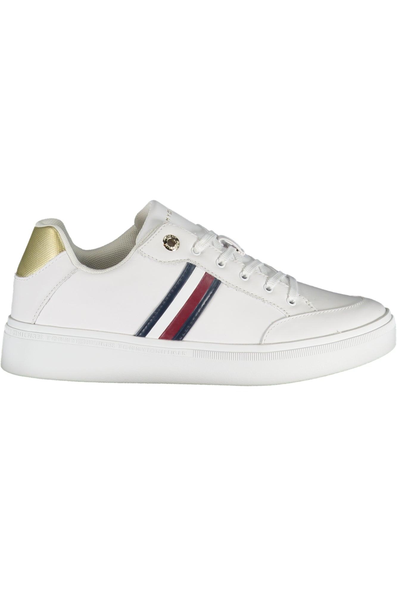 TOMMY HILFIGER WHITE WOMEN'S SPORTS SHOES - StepByStep