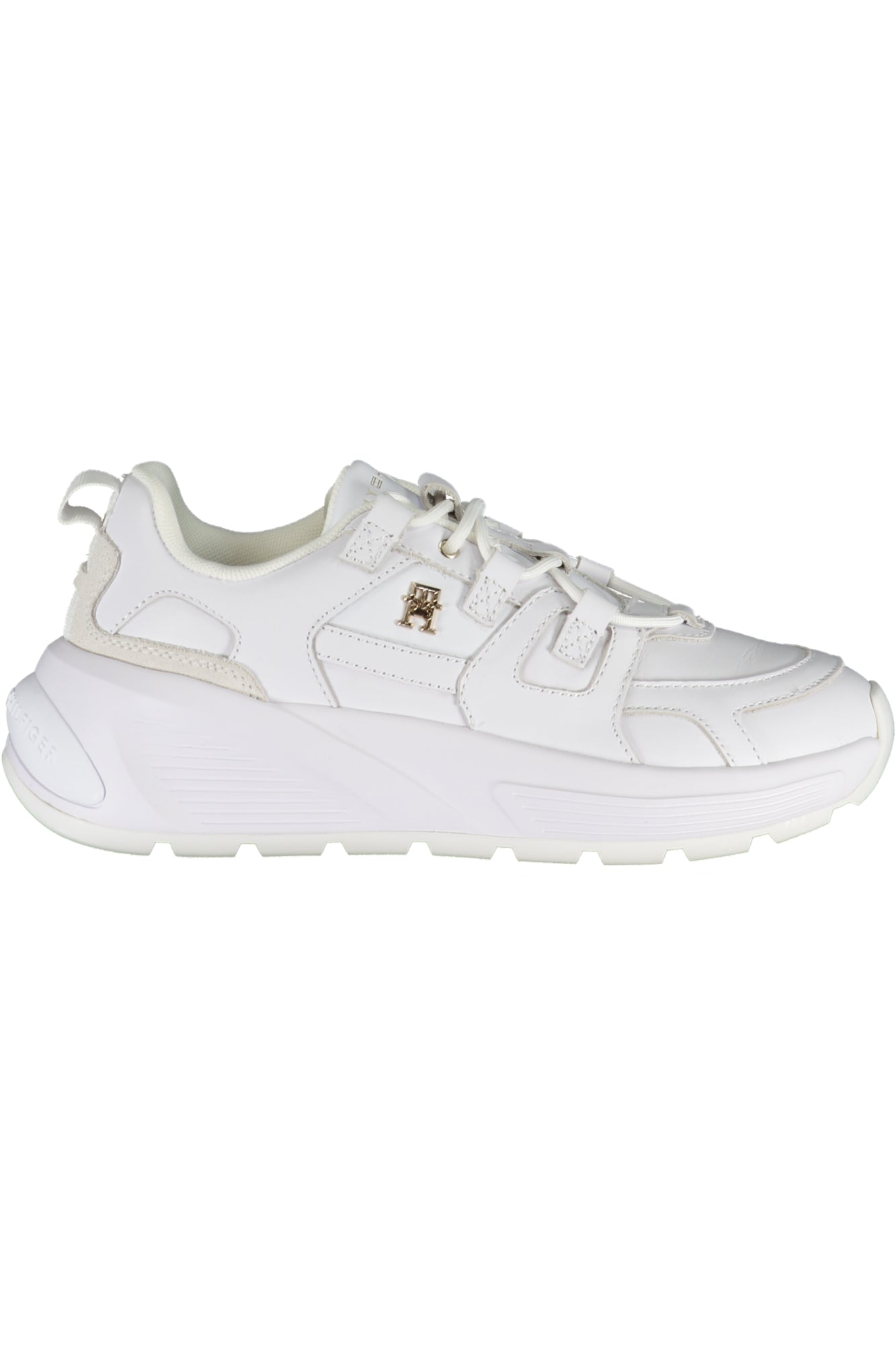 TOMMY HILFIGER WHITE WOMEN'S SPORTS SHOES - StepByStep