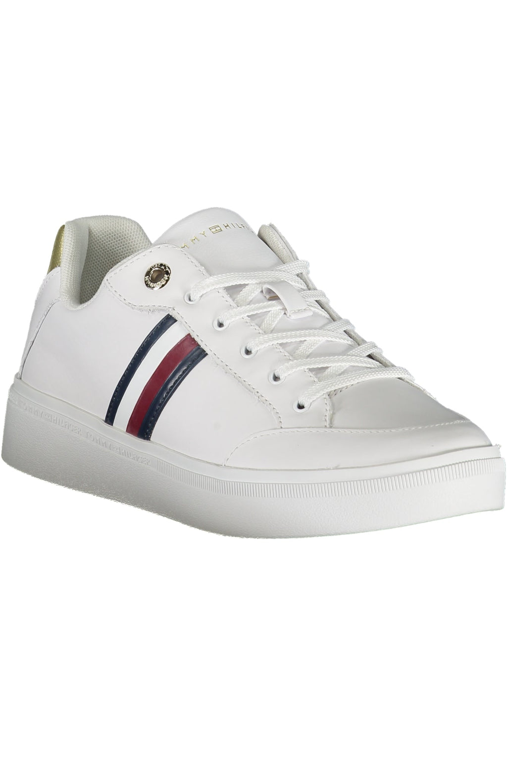 TOMMY HILFIGER WHITE WOMEN'S SPORTS SHOES - StepByStep