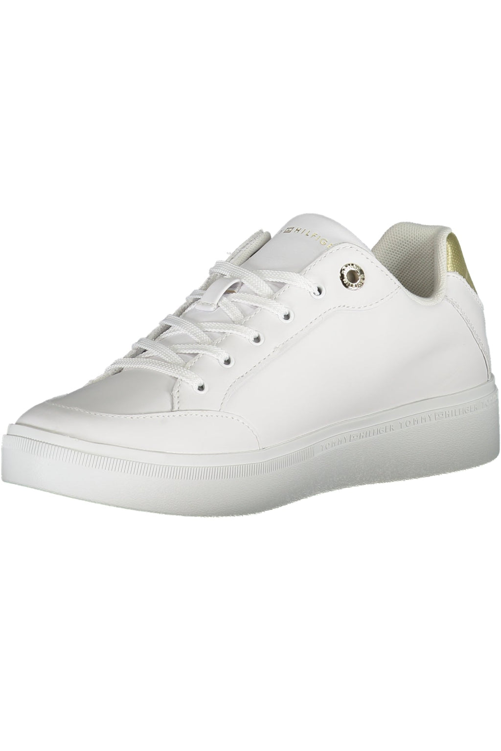 TOMMY HILFIGER WHITE WOMEN'S SPORTS SHOES - StepByStep