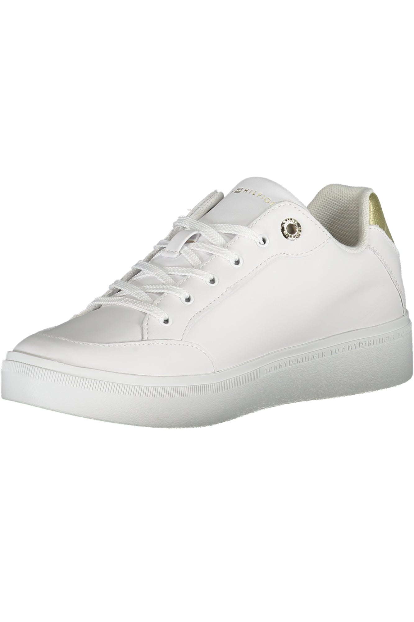 TOMMY HILFIGER WHITE WOMEN'S SPORTS SHOES - StepByStep