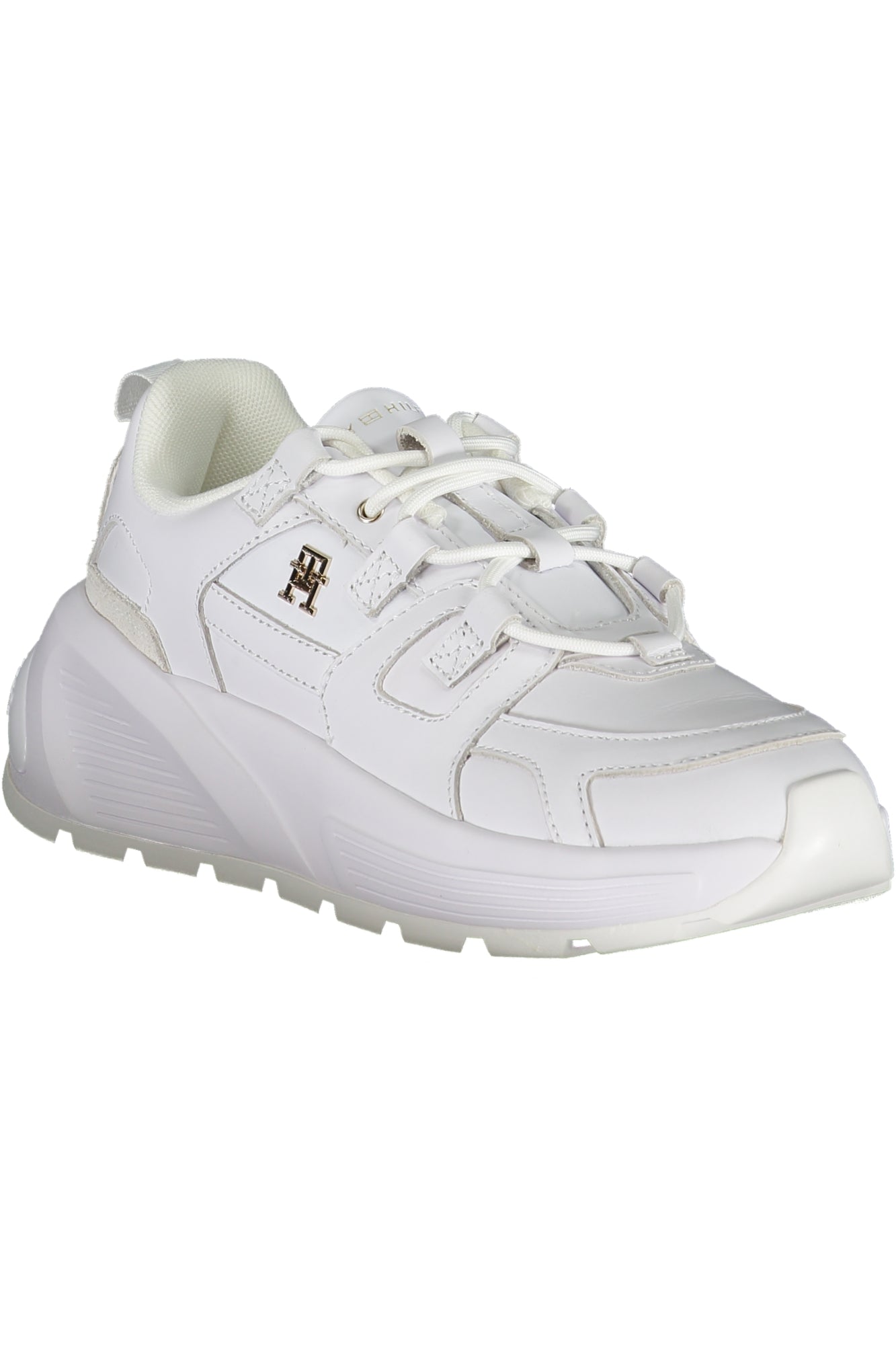 TOMMY HILFIGER WHITE WOMEN'S SPORTS SHOES - StepByStep