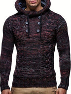 Turtleneck hooded sweater - StepByStepNow