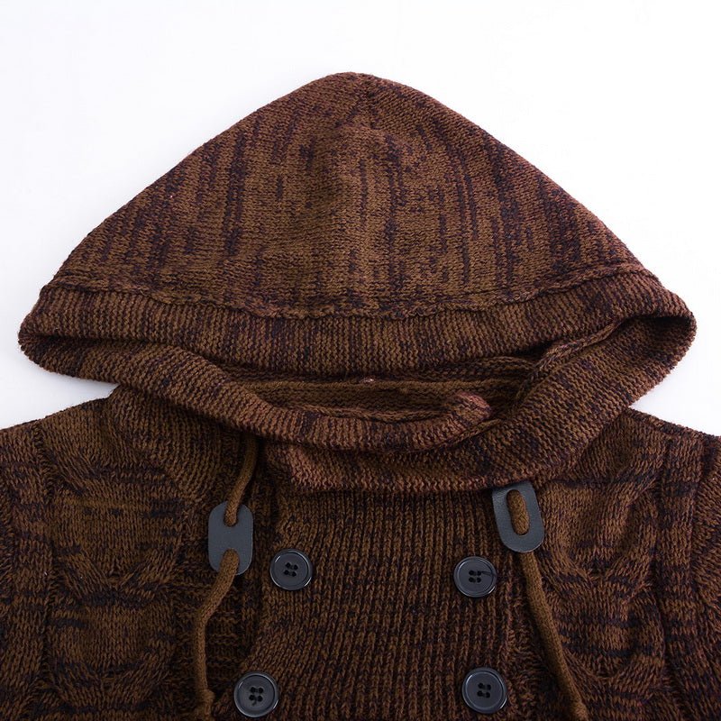 Turtleneck hooded sweater - StepByStepNow