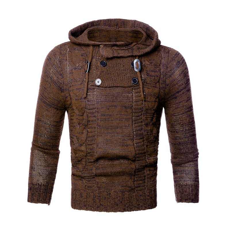 Turtleneck hooded sweater - StepByStepNow