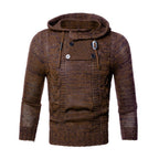 Turtleneck hooded sweater - StepByStepNow