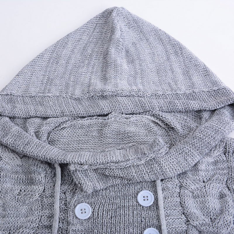 Turtleneck hooded sweater - StepByStepNow