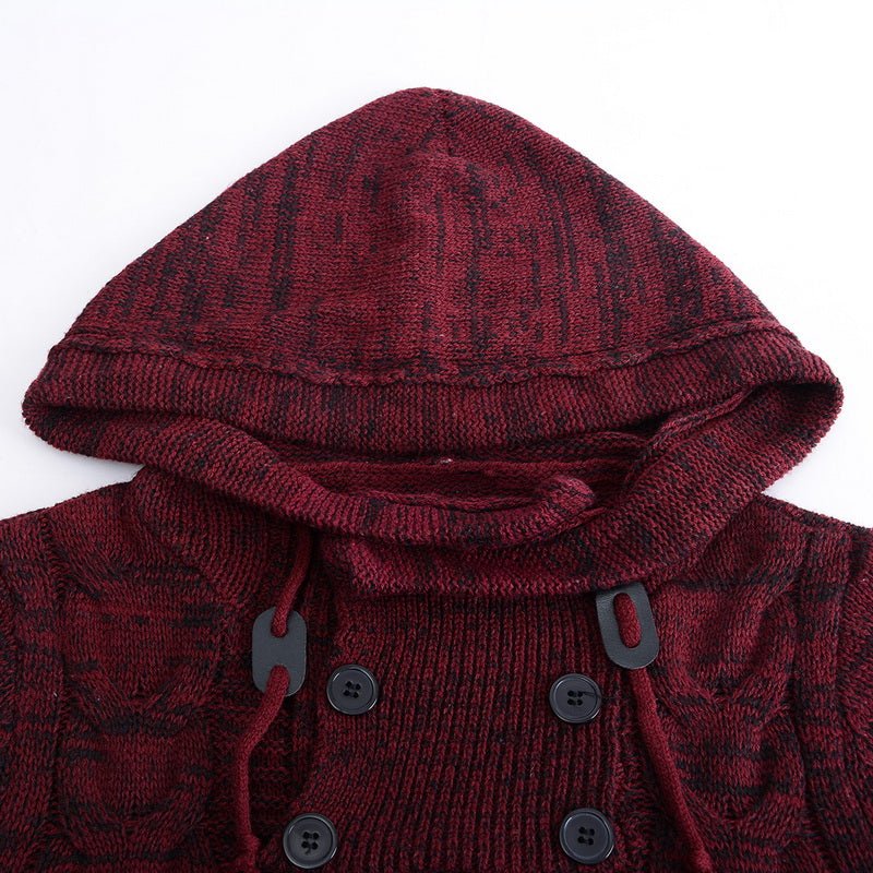 Turtleneck hooded sweater - StepByStepNow