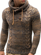 Turtleneck hooded sweater - StepByStepNow