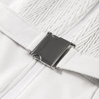 Tuta con cappuccio antivento chic sci snowboard - StepByStepNow